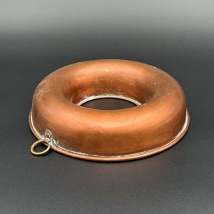 Moule à savarin en cuivre étamé